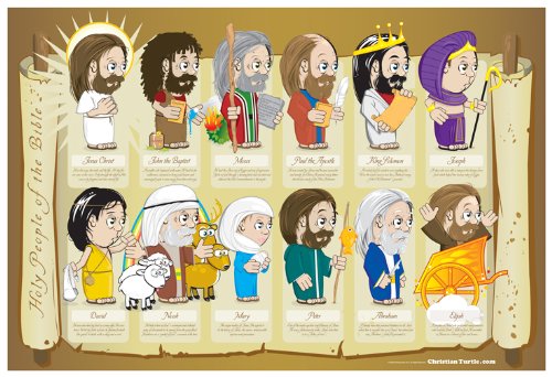 Christian Poster - Holy People Of The Bible 19