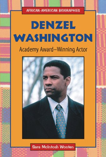 denzel washington academy award winning actor african american biographies enslow