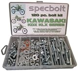 Specbolt Kawasaki KDX two stroke Bolt Kit for Maintenance & Restoration of Dirtbike OEM Spec Fastener
