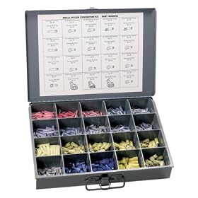 Ancor 250001 Marine Grade Electrical Nylon Insulated Connector Kit (600-Piece) (600-Pack) by 