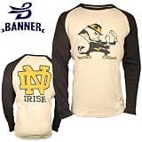 Banner Notre Dame Fighting Irish Raglan Waffle Tee