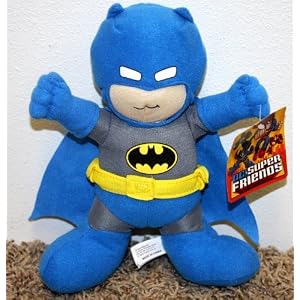 DC Comic Justice League Warner Brothers Baby Batman Super Hero Plush Doll Mint with Tags by 