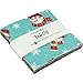 Moda Be Jolly Charm Pack, Set of 42 5-inch (12.7cm) Precut Cotton Fabric Squares