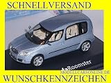 SKODA ROOMSTER 2007 BLUE MAGIC 171ABD007LI 1/72 ABREX MODEL CAR