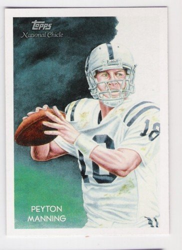 PEYTON MANNING 2009 Topps National Chicle #C190 SHORT PRINT SP Card Indianapolis Colts Football