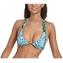 Jessica Simpson Women's Ethnic Ikat Halter Bikini Top