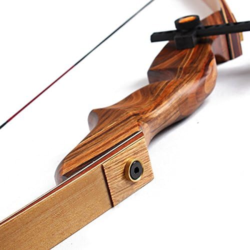 55lbs Adult Recurve Bow Archery Shooting Wooden Hunting Armguard Finger Guard