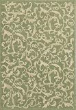 Vineyard Rug 5'3x7'6 Green/natural