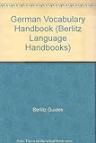German vocabulary handbook