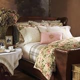 Lauren by Ralph Lauren Bedding Yorkshire Rose Green Floral KING Duvet Cover