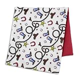 Chooty Giddy Up Natural/Rainmaker Flame Reversible 12 by 26-Inch Throw, Multicolored