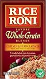 Rice a Roni Whole Grain Blends, Chicken and Herb Classico, 3.8-Ounce Boxes (Pack of 12)