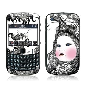 Garden Design Skin Decal Sticker for the Blackberry Curve 8520 Cell Phone
