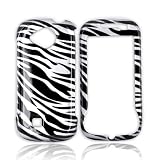 for Samsung Reality U820 Hard Case Cover SILVER ZEBRA