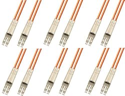 Fiber Optic Cable LC/LC (62.5/125) Multimode Duplex 3M (6 PACK)