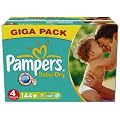 Pampers Baby Dry Windeln Gr.4 Maxi 7-18 kg Giga , 144 St�ck
