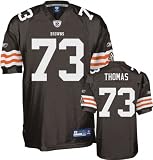 Joe Thomas Jersey: Reebok Authentic Brown #73 Cleveland Browns Jersey