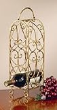 Parisian 3 Place Table Top Wine Bottle Holder by Tripar