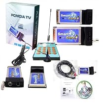 TV Tuner PCMCIA Cardbus MEGP-4 Capture Card -- analog TV tuner - w/Remote For laptop Notebook Support Windows Vista (Chip set : Philips 7134)