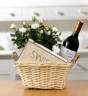 Red Wine Hamper Basket