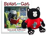 Splat the Cat Storybook Collection Hardcover Book (6 stories) & Splat the Cat Large Plush 11