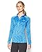 Women's Under Armour Tech  SpaceDye 1/2 Zip , Jazz Blue (481), Medium