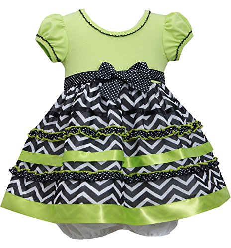 Lime Green Black White Chevron Stripe Ribbon Ruffle Dress Lm1mt | Desertcart Dominica Lime Green Black White Chevron Stripe Ribbon Ruffle Dress Lm1mt | Desertcart Dominica