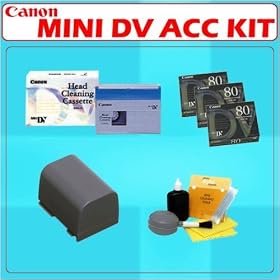 Canon Mini DV Deluxe Accessory Bundle by Canon
