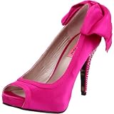 Betsey Johnson Womens Caseyy Open-Toe Pump