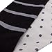 Sock Habit Men's Striped Dress Socks - Polka Dot Socks - 2 Pairs - Black & Grey Socks