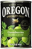 Oregon Fruit Gooseberries in Light Syrup, 15-Ounce Cans (Pack of 8)
