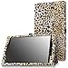 MoKo Case for Fire HD 10 - Slim Folding Cover with Auto Wake/Sleep for Amazon Kindle Fire HD 10.1 Inch Display Tablet (2015 Release Only), Leopard Brown