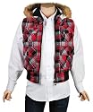Dollhouse Shearling Hooded Vest with Faux Fur Trim (Sizes 7S  16X)