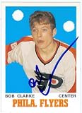Bobby Clarke Autographed/Hand Signed Hockey Card (Philadelphia Flyers) 1992 O-Pee-Chee #43
