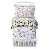 Circo® Toddler 4-Piece ABC Bedding Set - Blue