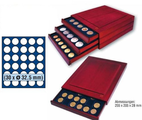 SAFE 6832 ECHTHOLZ MÜNZBOX NOVA