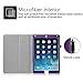 Fintie Case for iPad Air 2 - Premium Vegan Leather Slim Fit Folio Case Smart Stand Protective Cover Auto Sleep/Wake Feature for iPad Air 2 2014 Model, Violet