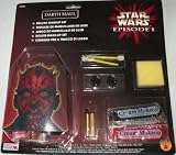 Star Wars Darth Maul Make Up Set Deluxe (mit Schädelkappe)