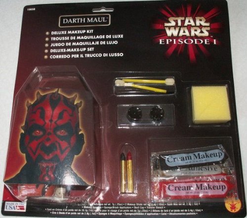 Star Wars Darth Maul Make Up Set Deluxe (mit Sch�delkappe)