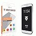 Galaxy S4 Screen Protector, Volt Shield Samsung Galaxy S4 Glass Screen Protector Lifetime Replacement Warranty Tempered Glass Bubble-free Scratch Proof High Definition (HD) Ultra Clear Easy to Install