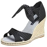  : Tommy Hilfiger Women's Sabrina Espadrille,Black,9.5 M