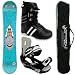 AIRTRACKS SNOWBOARD SET - BOARD RIDER - SOFTBINDUNG STAR PRO - SOFTBOOTS - SB BAG