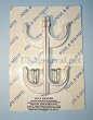 Aladdin 957 Pole Hanger. Rugged, durable pole hanger. Complete with wood screws for easy mounting. Made of heavy duty plastic. Keep poles hanging on a wall near the pole, in the garage or in the house for convenience and safety.