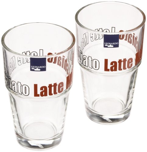 LEONARDO 86430 Becher Solo Latte Macchiato 2er-Set