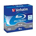Verbatim 43615 BD-RE 2x 25GB Blu-ray 5 pack Jewel Cased