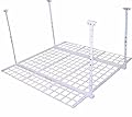 HyLoft 540 45-Inch-by-45-Inch Overhead Storage System, White
