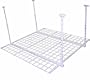 HyLoft 540 45-Inch-by-45-Inch Overhead Storage System, White