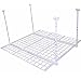 HyLoft 540 45-Inch-by-45-Inch Overhead Storage System, White