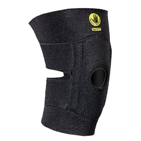 Body Glove 90131 Open Patella Breathable Neoprene Knee Support with Foam Pad, No Stays,... by Body Glove