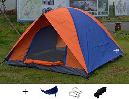 Luxetempo 2-3 Person 4LB Lightweight Camping Dome Tent for Backpacking with Rainfly-UV Coating Sun Protection Water Resistant